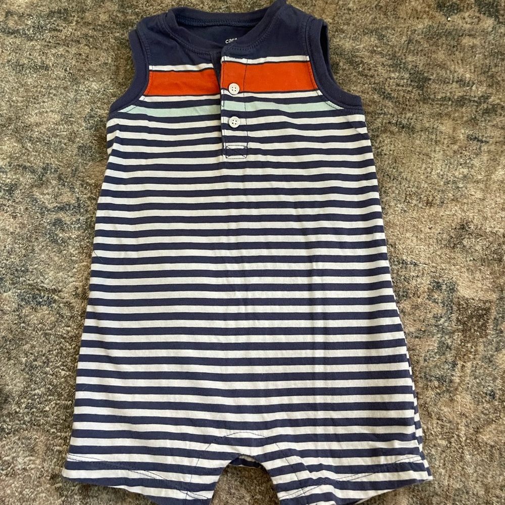 NWOT Carters baby boy romper